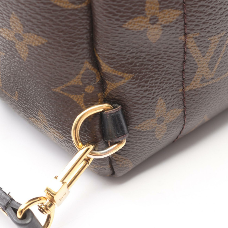 路易威登 Palm Springs 迷你雙肩包 M44873 Monogram 棕色皮革-12