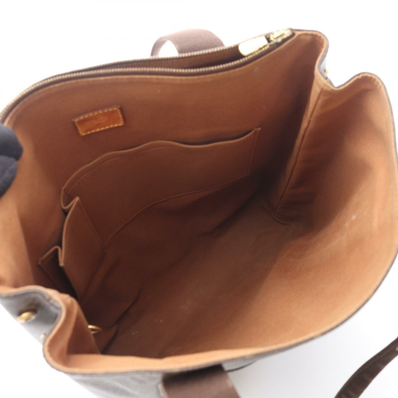 路易威登 Cabas Beaubourg 手提包 M53013 Monogram 帆布皮革棕色二手-2
