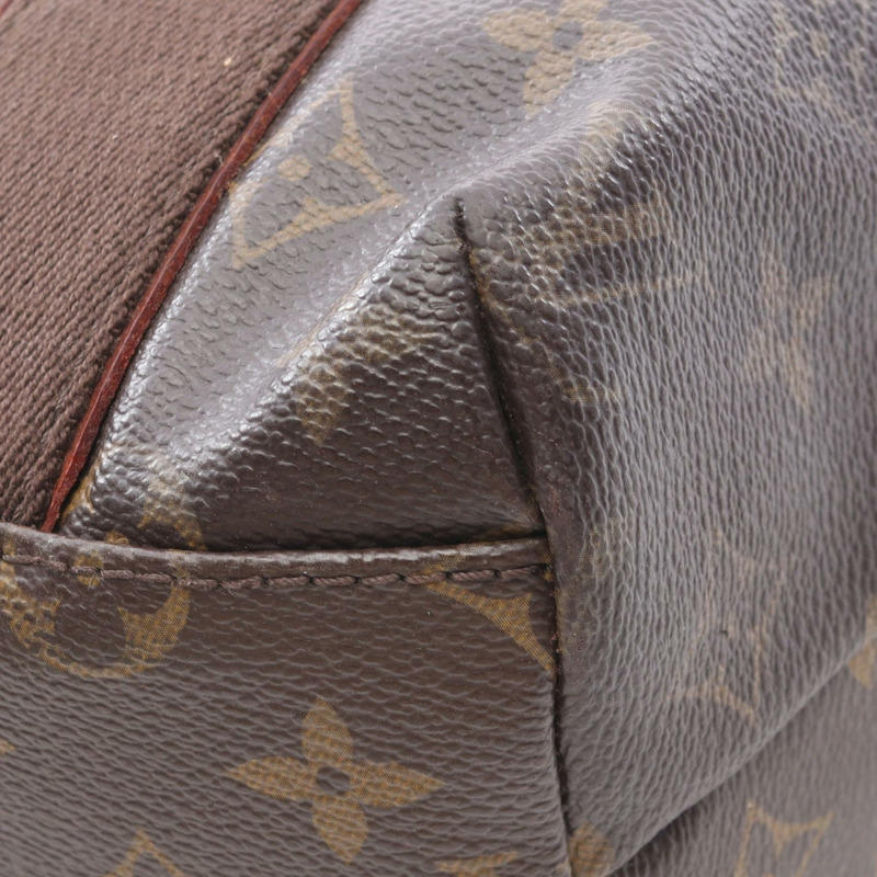 路易威登 Cabas Beaubourg 手提包 M53013 Monogram 帆布皮革棕色二手-6