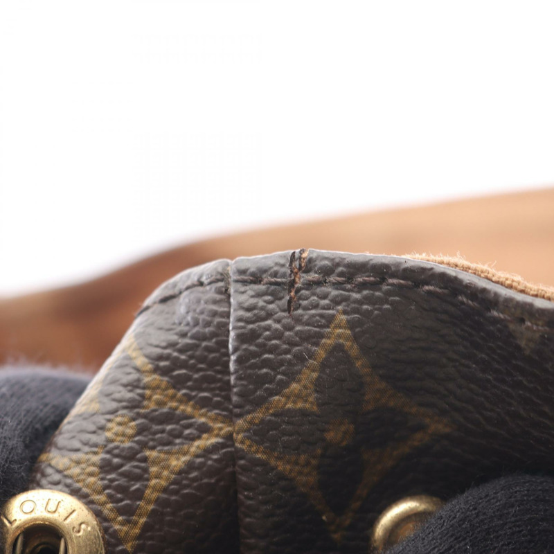 路易威登 Cabas Beaubourg 手提包 M53013 Monogram 帆布皮革棕色二手-10