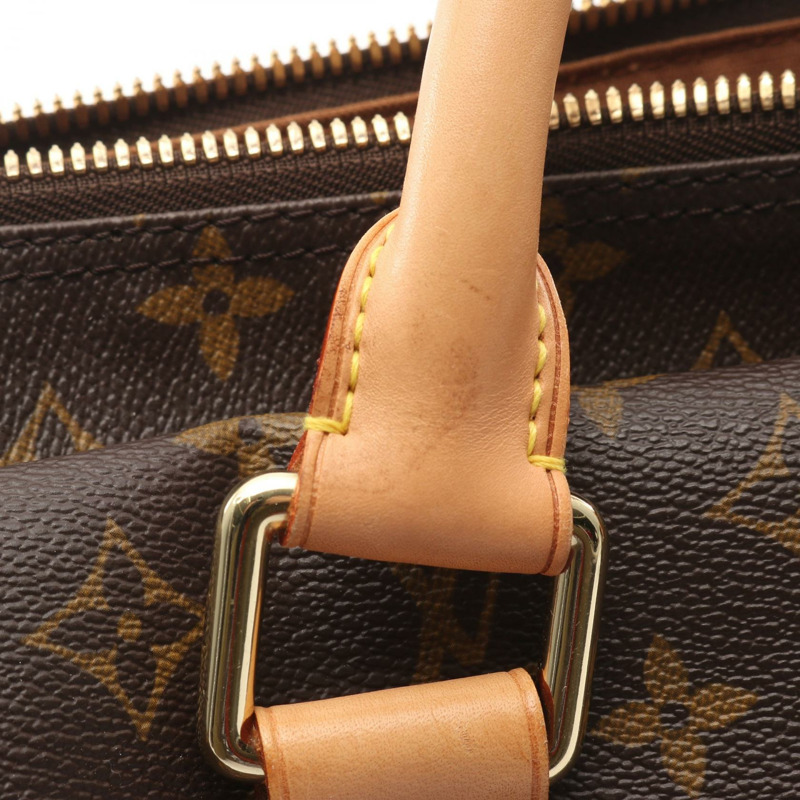 路易威登 Carryall 旅行手提包 M40074 Monogram 皮革 棕色 二手 男女通用-6