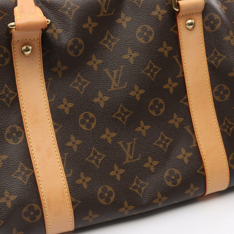 路易威登 Carryall 旅行手提包 M40074 Monogram 皮革 棕色 二手 男女通用-7
