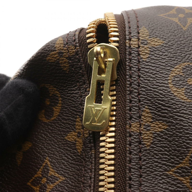 路易威登 Carryall 旅行手提包 M40074 Monogram 皮革 棕色 二手 男女通用-10