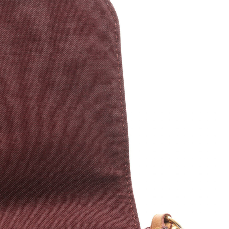 路易威登 Favorite MM 鏈條斜背包 M40718 Monogram 棕色皮革-6