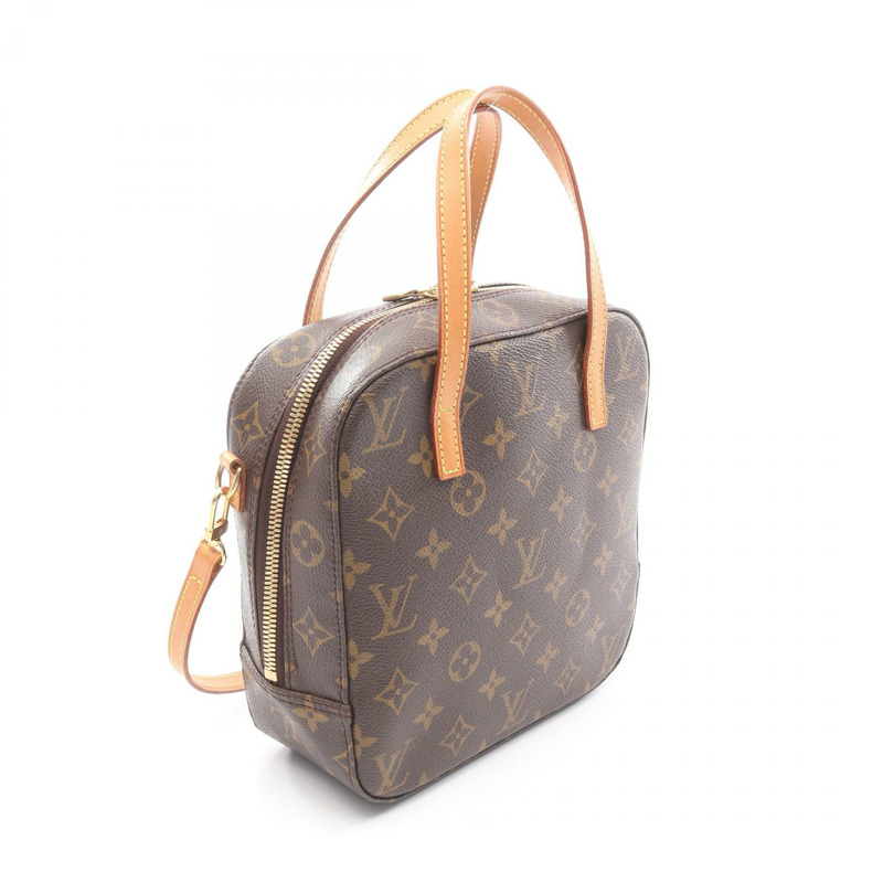 路易威登 Spontini 單肩手提包 M47500 Monogram 帆布皮革二手 LV-1
