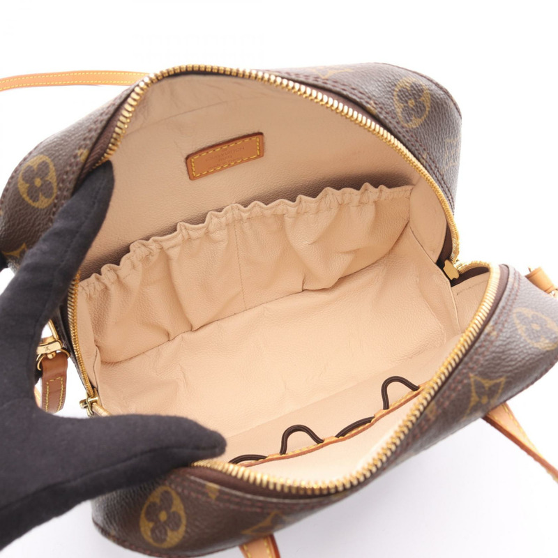 路易威登 Spontini 單肩手提包 M47500 Monogram 帆布皮革二手 LV-2