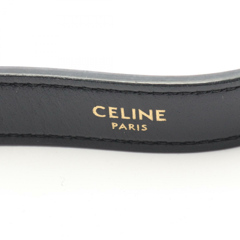 CELINE AVA Triomphe 中型單肩包 114493DGQ.38NO 黑色皮革 二手 女士-3