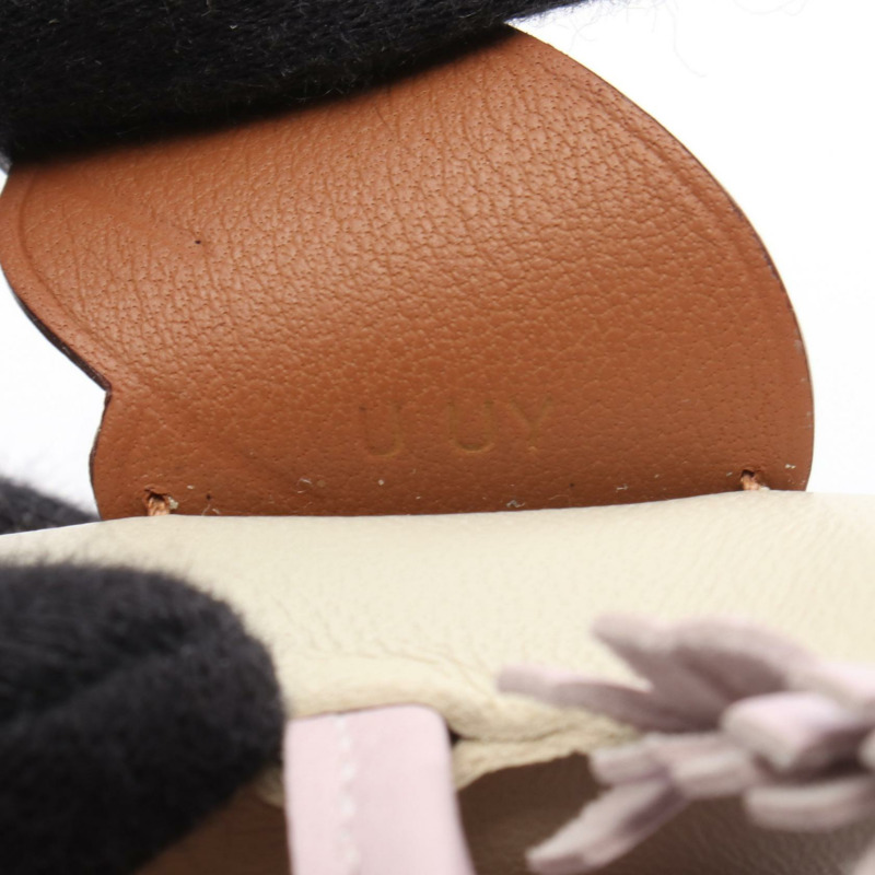 愛馬仕 Rodeo Pegasus PM 包飾 U Agneau milo Swift 皮革 craie 金色二手-3