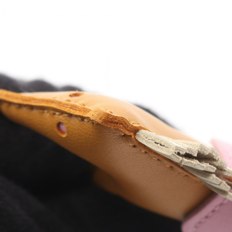 HERMES Rodeo Pegasus 小號包飾 U Agneau milo Sesame craie Mauve sylvestre-3