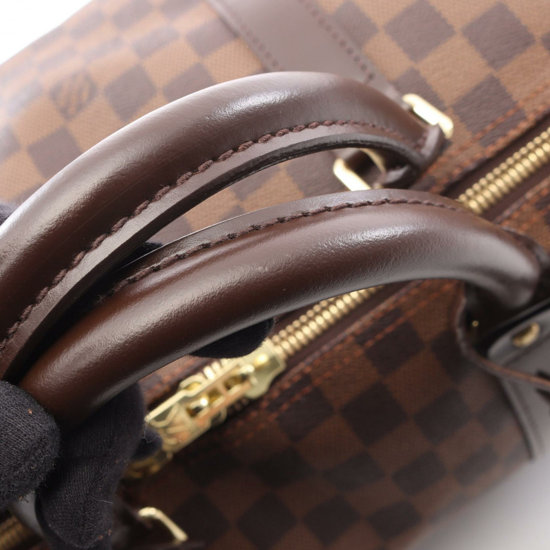 路易威登 Keepall 50 旅行手提包 N41427 Damier Ebene 帆布 二手 LV-8