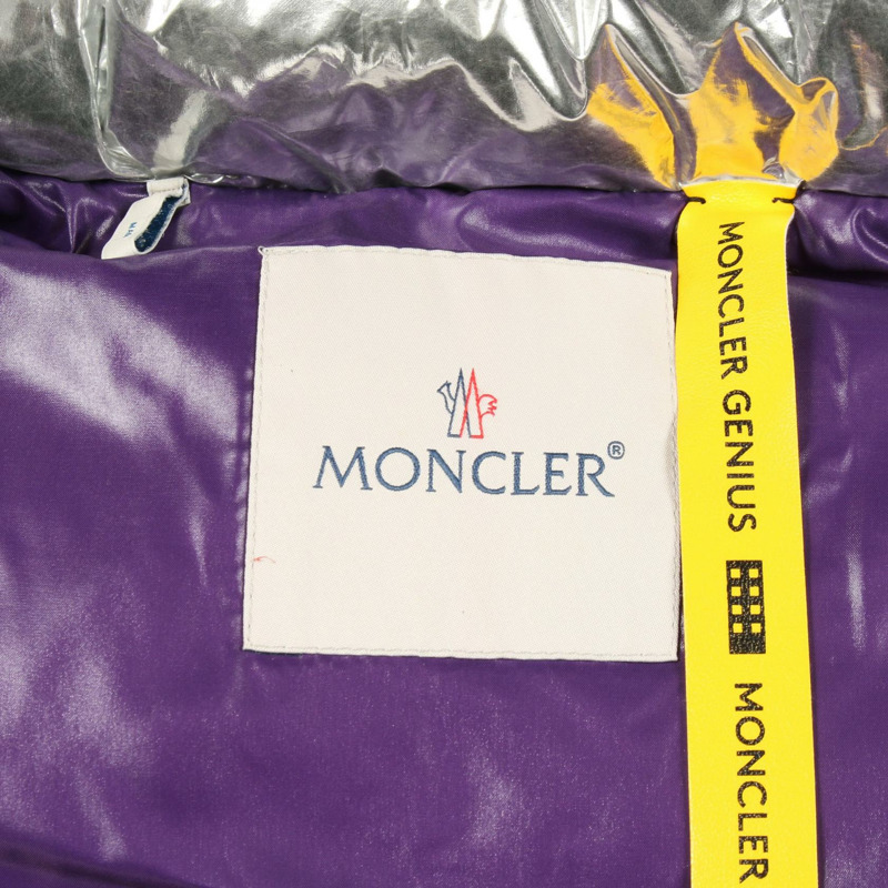 MONCLER GENIUS 8 PALM ANGELSEXEN 羽絨背心 4330380 聚酯纖維 銀色 #2 二手 男款-2