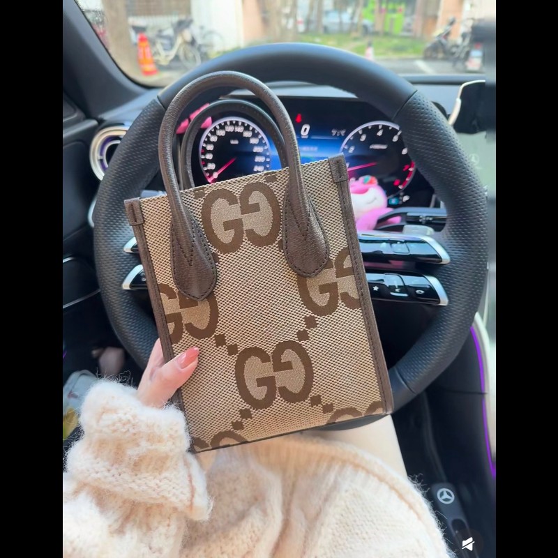 Gucci 古馳 GG logo jumbo G 琴譜包 手提包 肩背包 斜背包-0