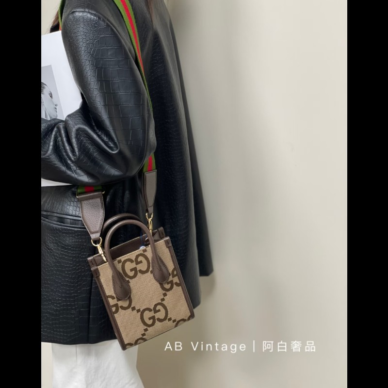 Gucci 古馳 GG logo jumbo G 琴譜包 手提包 肩背包 斜背包-2