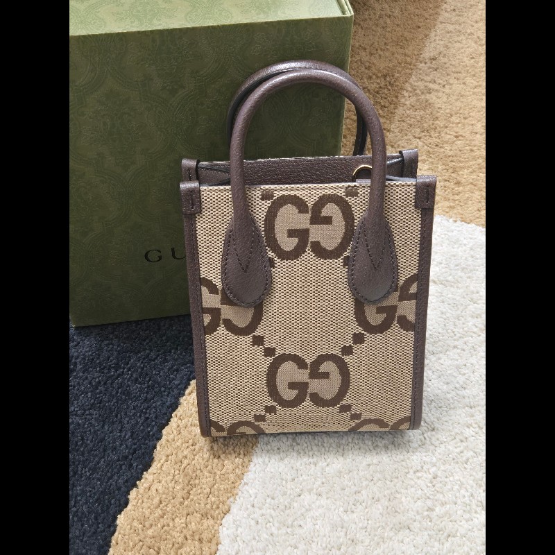 Gucci 古馳 GG logo jumbo G 琴譜包 手提包 肩背包 斜背包-8