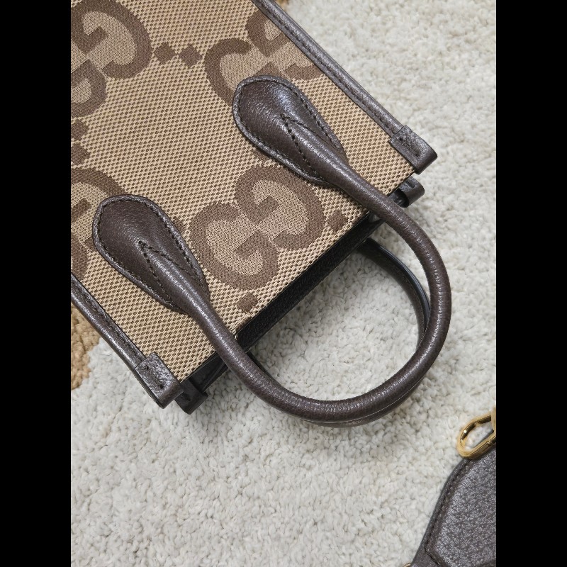 Gucci 古馳 GG logo jumbo G 琴譜包 手提包 肩背包 斜背包-10