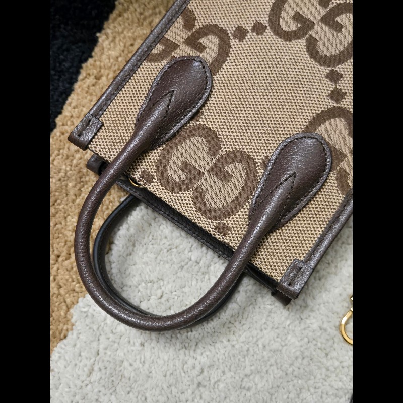 Gucci 古馳 GG logo jumbo G 琴譜包 手提包 肩背包 斜背包-11