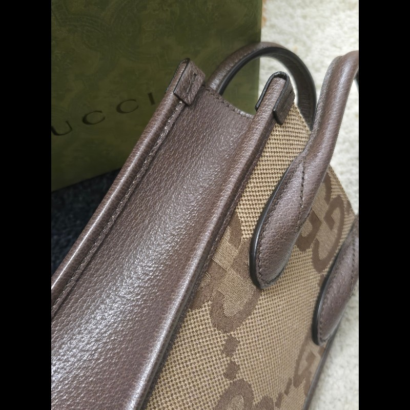 Gucci 古馳 GG logo jumbo G 琴譜包 手提包 肩背包 斜背包-13