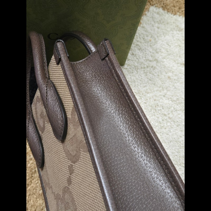 Gucci 古馳 GG logo jumbo G 琴譜包 手提包 肩背包 斜背包-17