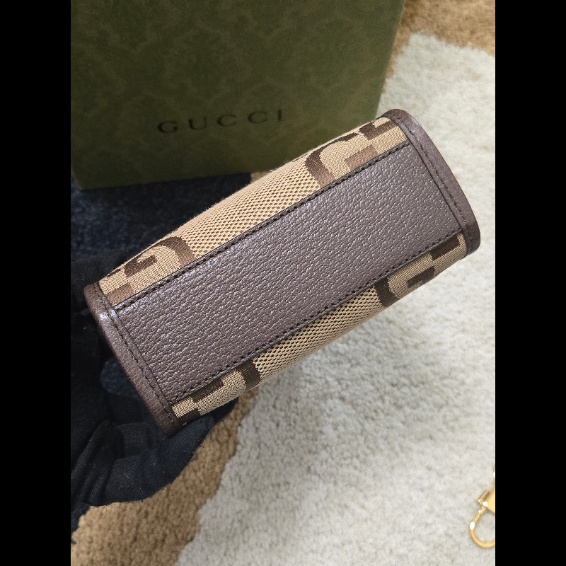 Gucci 古馳 GG logo jumbo G 琴譜包 手提包 肩背包 斜背包-23