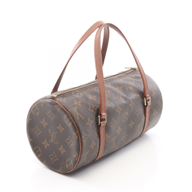 路易威登 Papillon 26 舊手提包 M51366 Monogram 帆布皮革二手-1