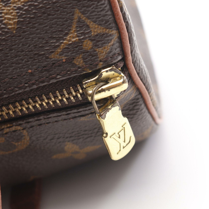 路易威登 Papillon 26 舊手提包 M51366 Monogram 帆布皮革二手-10