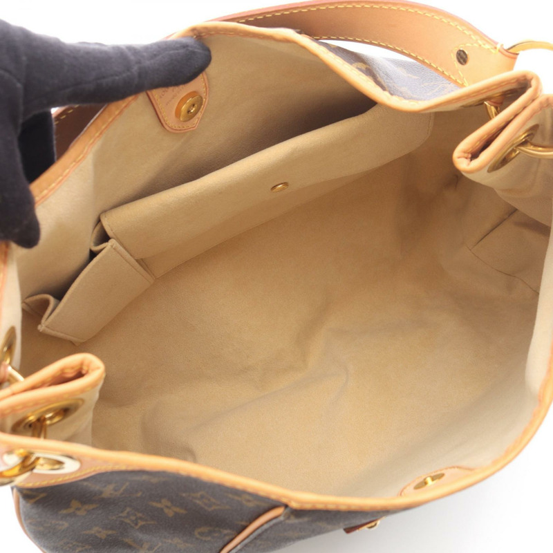 路易威登 Galliera PM 單肩包 M56382 Monogram 帆布皮革棕色二手-2