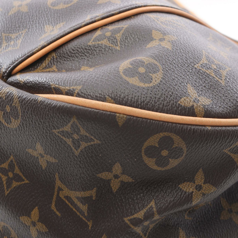 路易威登 Galliera PM 單肩包 M56382 Monogram 帆布皮革棕色二手-6