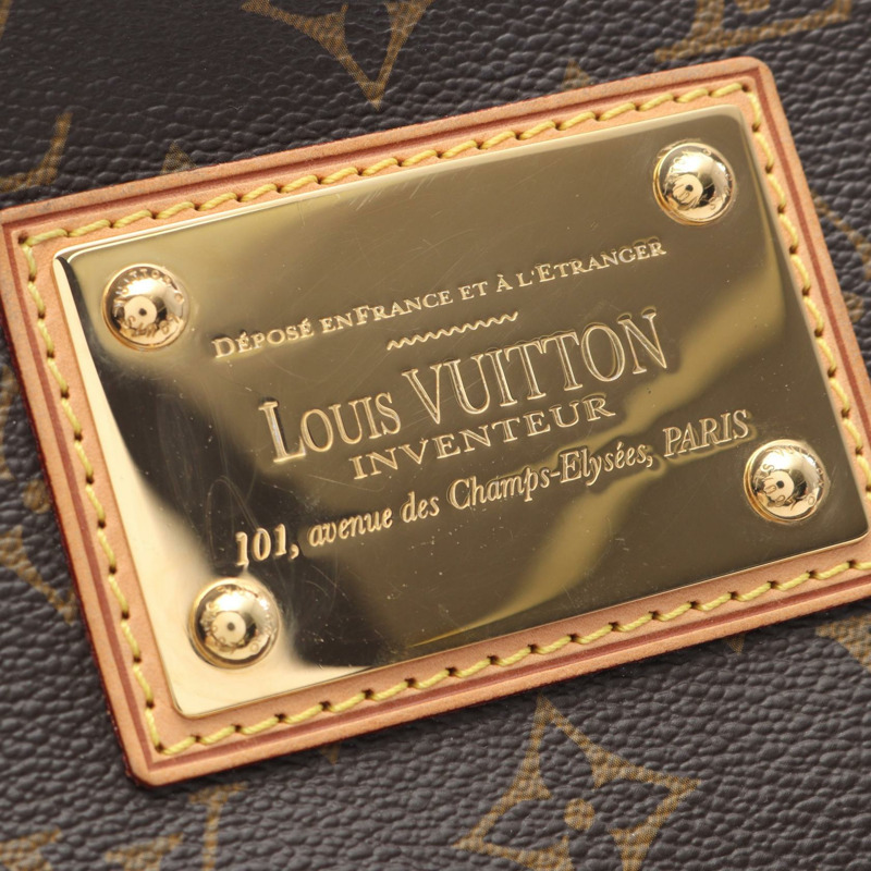 路易威登 Galliera PM 單肩包 M56382 Monogram 帆布皮革棕色二手-9