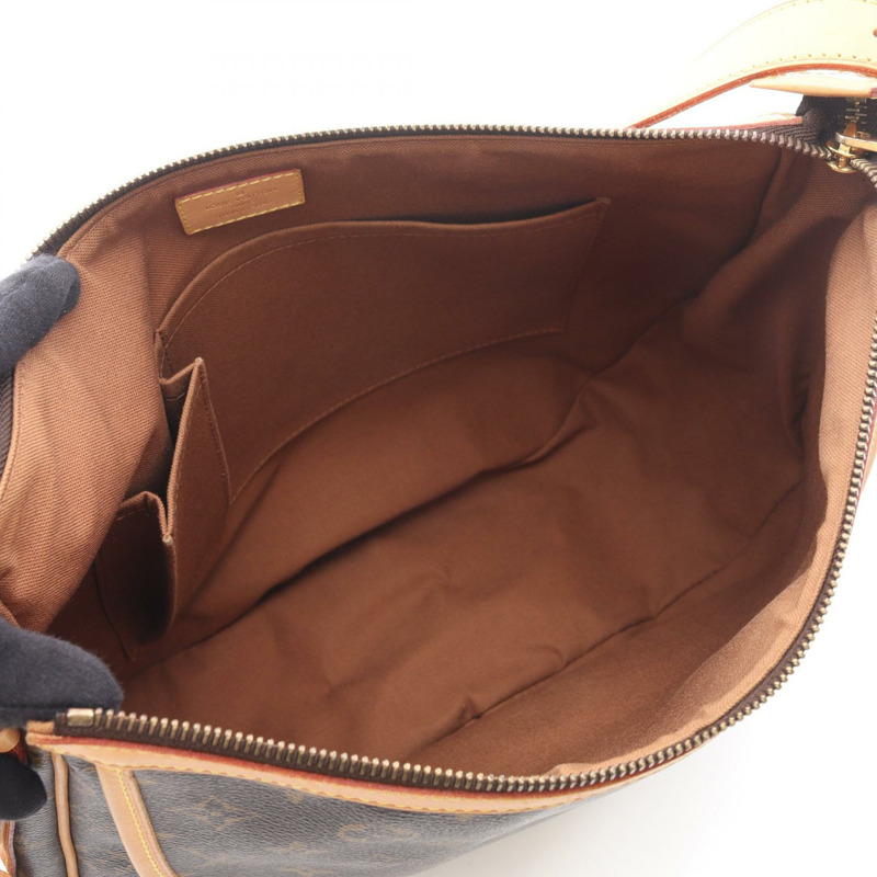 路易威登 Tulum GM 單肩包 M40075 Monogram 帆布皮革棕色二手 LV-2