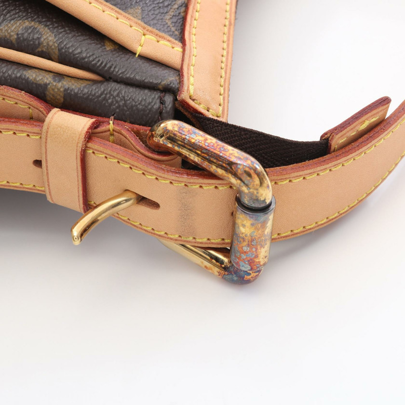 路易威登 Tulum GM 單肩包 M40075 Monogram 帆布皮革棕色二手 LV-5