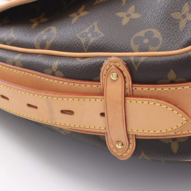 路易威登 Tulum GM 單肩包 M40075 Monogram 帆布皮革棕色二手 LV-7