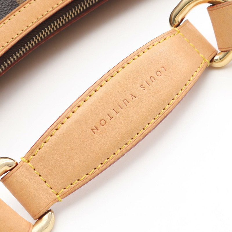 路易威登 Tulum GM 單肩包 M40075 Monogram 帆布皮革棕色二手 LV-9