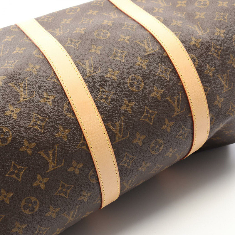 路易威登 Keepall 50 手提包 M41426 Monogram 帆布 棕色 二手 男女通用 LV-6