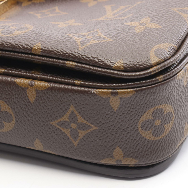 路易威登 Pochette Metis MM 斜背包 M44875 Monogram 帆布 二手-6