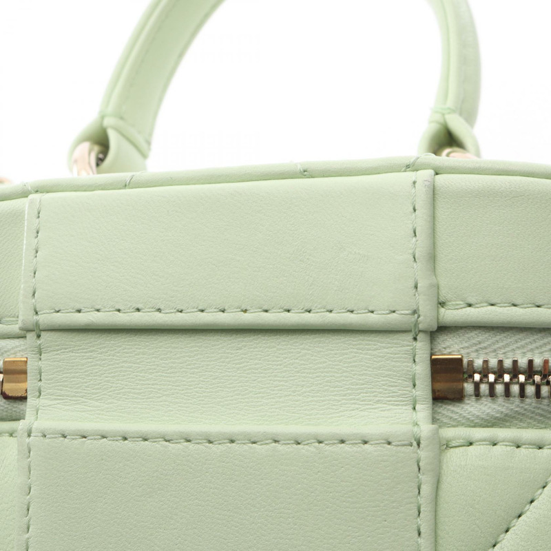 香奈兒 (CHANEL) Trendy CC 手提鏈條單肩包 AS1626 皮革 綠色 二手 女士 金色五金-7