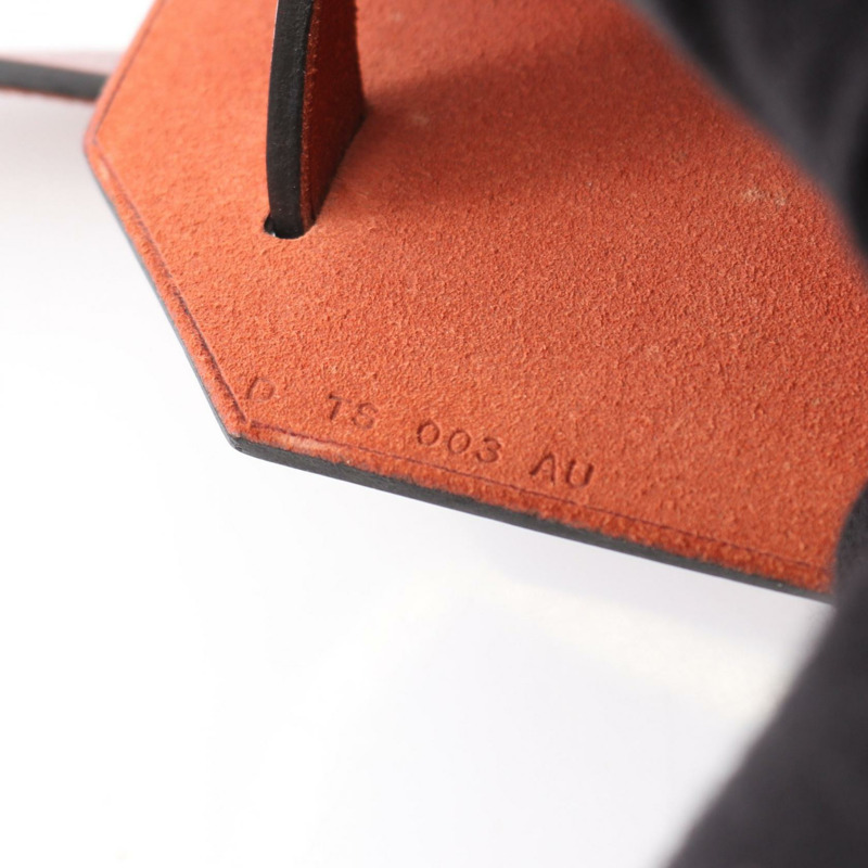 愛馬仕 Herbag Zip PM 單肩手提包 Toile Military Vache hunter 棕色 二手 D-4