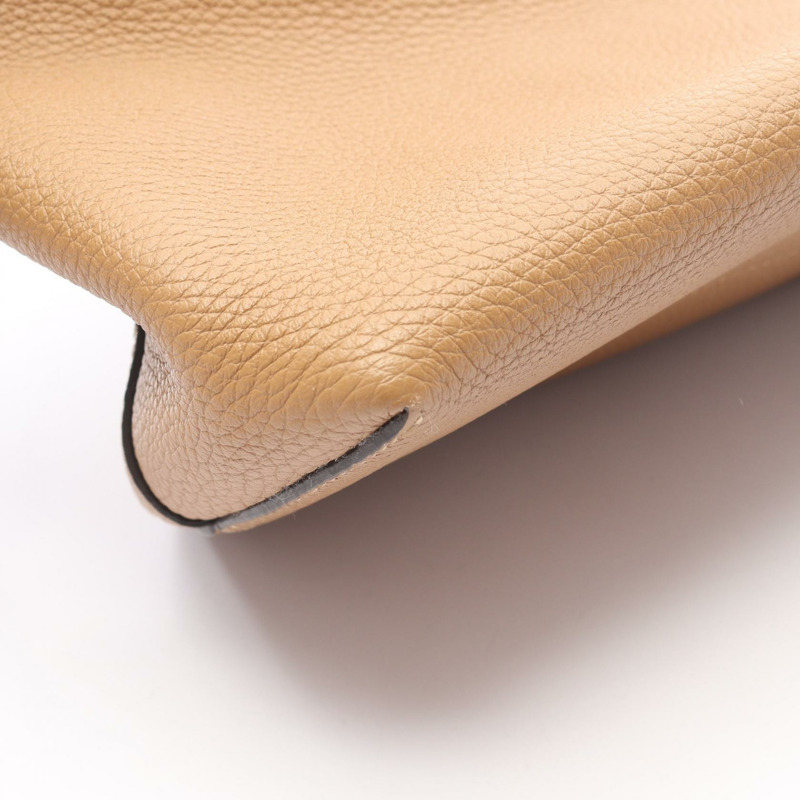 FENDI By the Way Selleria 大單肩手提包 8BL156ASU2F0EMR 皮革駝色-5