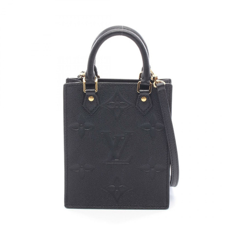 路易威登 Petit Sac Plat 斜背包手提包 M81417 Monogram empreinte 二手 LV