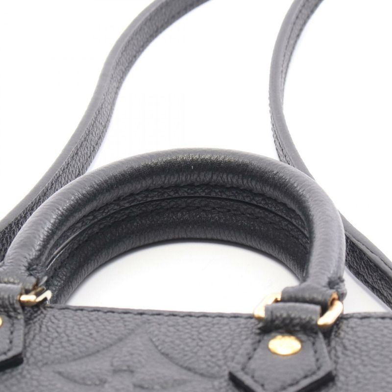 路易威登 Petit Sac Plat 斜背包手提包 M81417 Monogram empreinte 二手 LV-4