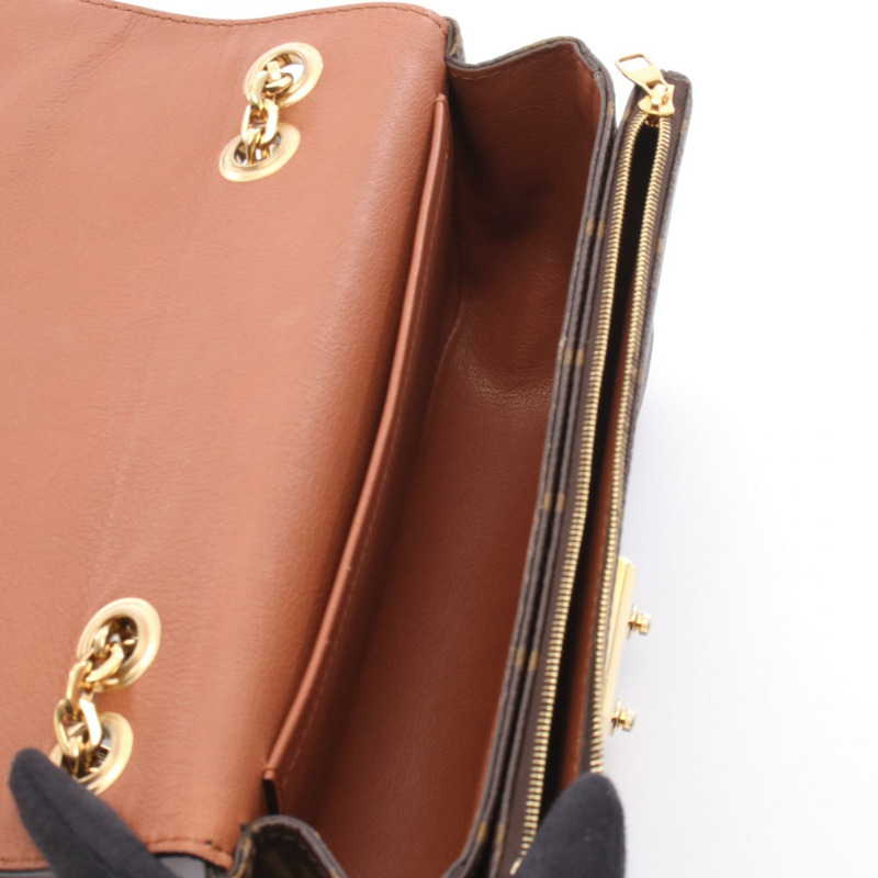 路易威登 Marceau 鏈條單肩背包 M46127 Monogram 帆布 焦糖色 二手 LV-2