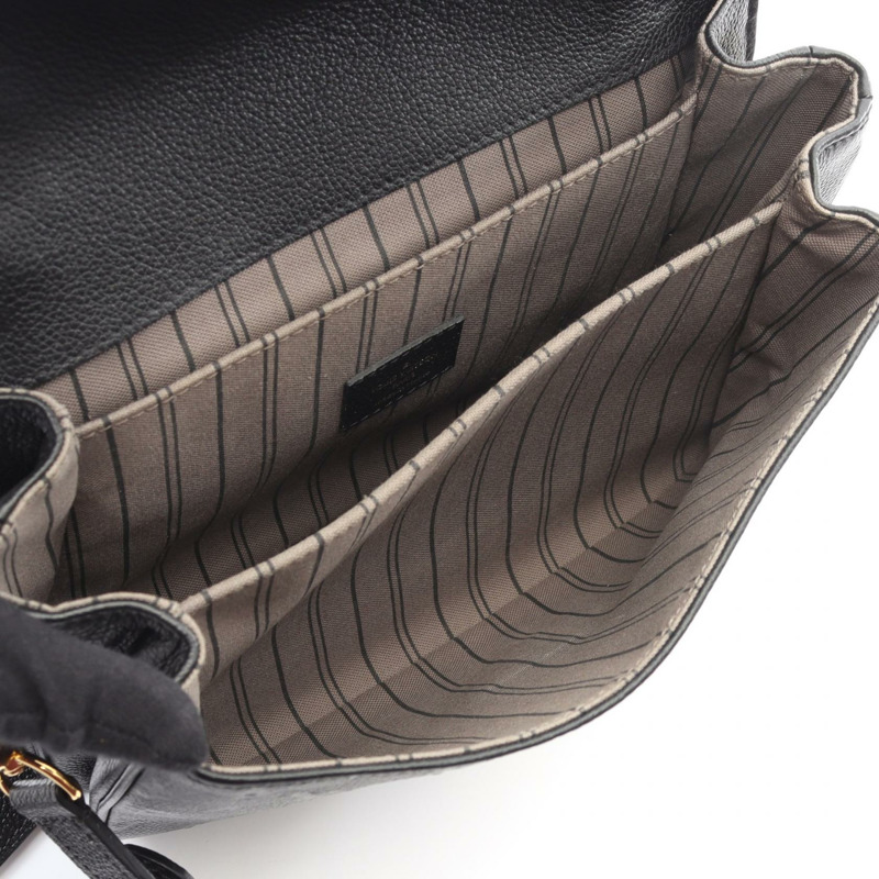 路易威登 Pochette Metis 中斜背包手提包 M41487 Monogram empreinte Noir-2
