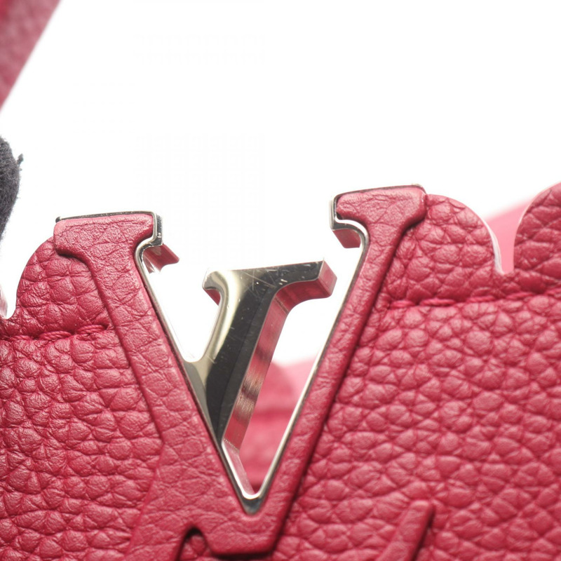 路易威登 Capucines BB 斜背包 M54419 Taurillon 皮革 二手 LV-11