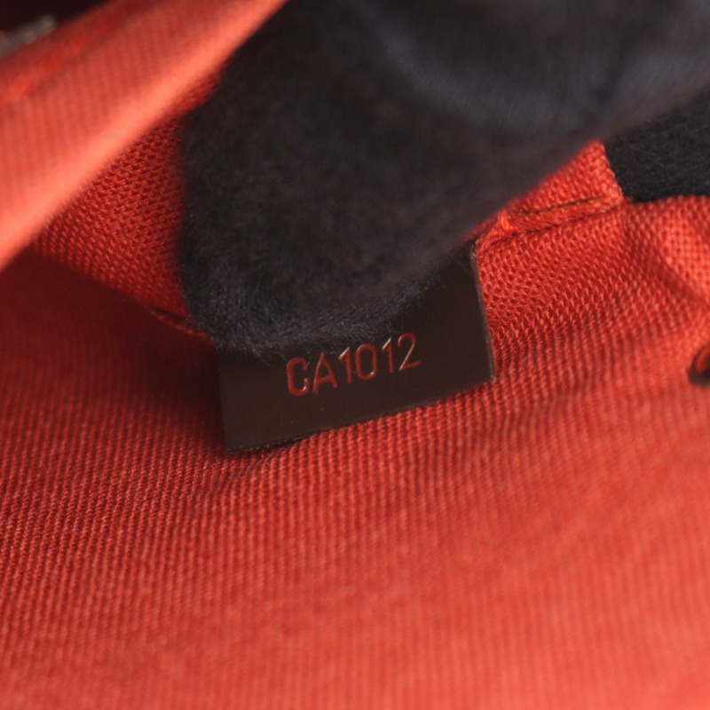 路易威登 Rivera MM 手提包 N41434 Damier 帆布皮革 Ebene 二手女式-4