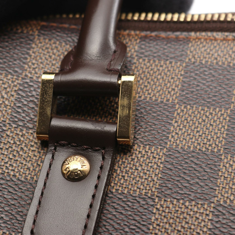 路易威登 Rivera MM 手提包 N41434 Damier 帆布皮革 Ebene 二手女式-8