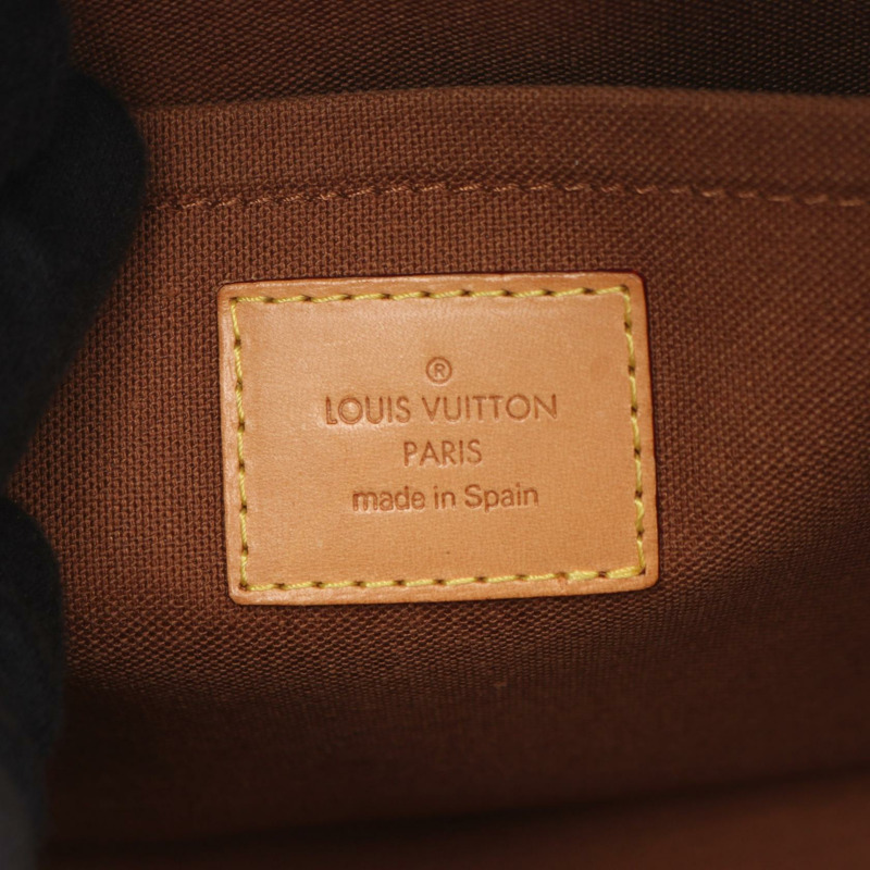路易威登 Rivera MM 手提包 M50201 Monogram 帆布皮革棕色二手女士-3
