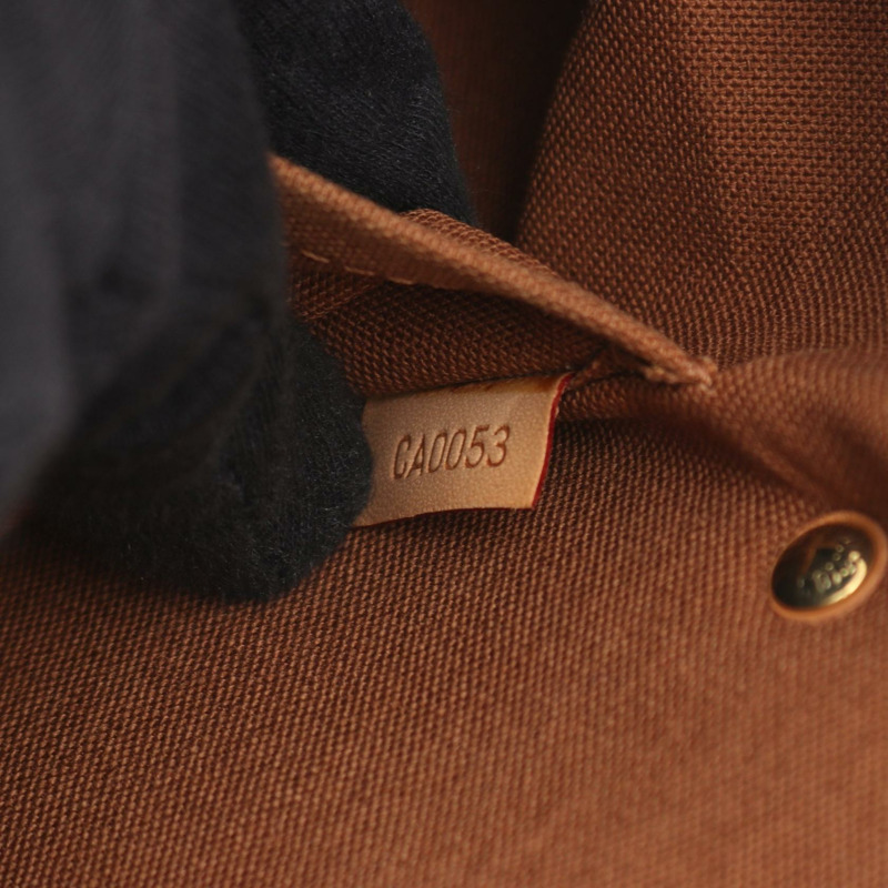 路易威登 Rivera MM 手提包 M50201 Monogram 帆布皮革棕色二手女士-4