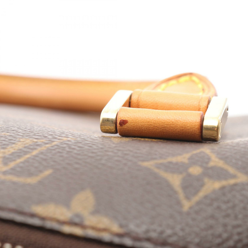 路易威登 Rivera MM 手提包 M50201 Monogram 帆布皮革棕色二手女士-6