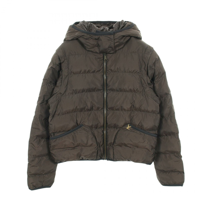 路易威登 Monogram 其他外套 RW102W WRCO24PXC 尼龍聚酯棕色 二手 女款-0