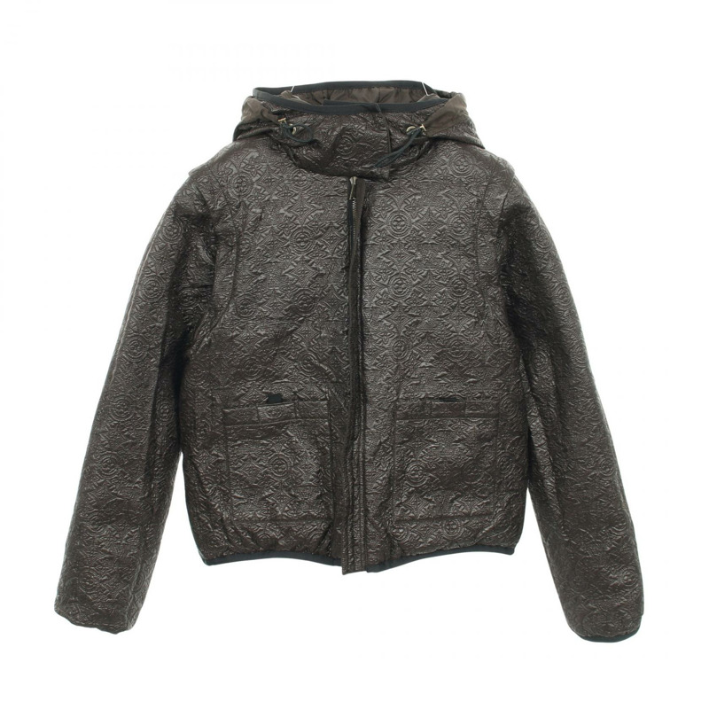 路易威登 Monogram 其他外套 RW102W WRCO24PXC 尼龍聚酯棕色 二手 女款-2