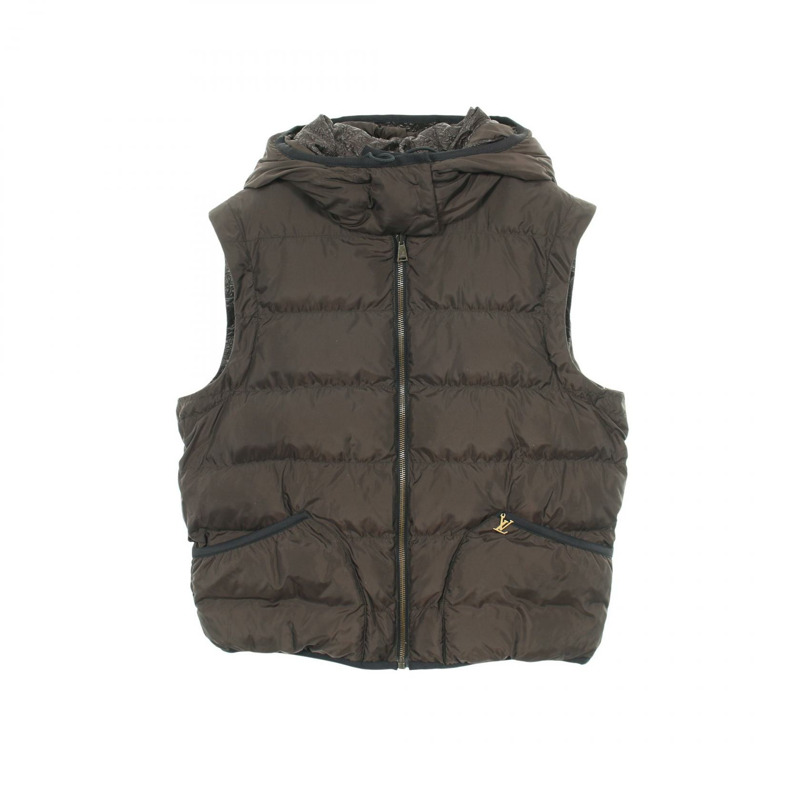 路易威登 Monogram 其他外套 RW102W WRCO24PXC 尼龍聚酯棕色 二手 女款-3